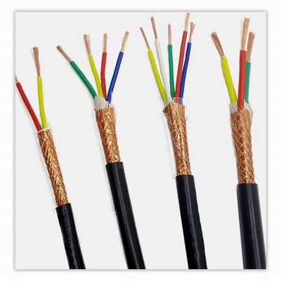 High Quality 2 3 4 5 6 7 8 Core Double Shielding Twisted Pair Cable PVC Control Cable Wire