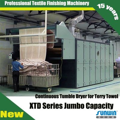 Continuous Tumble Dryer for towel
