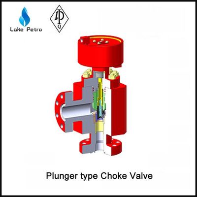 LAKE API 6A Plunger type Choke Valve In Oilfield