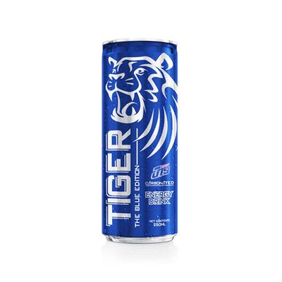 250ml can J79 The Blue Tiger Energy drink