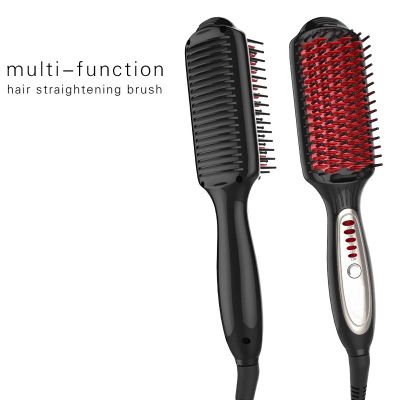 Professional electric anion straight hair comb