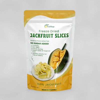 Get the Best Deals with FruitBuys Vietnam's Wholesale Halal Food Snack - Freeze Dried Jackfruit