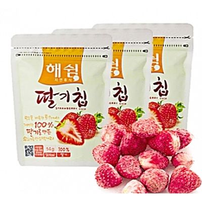 fruit chip(Strawberry, Apple, Pear)_Health snacks for family
