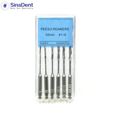 Dental Rotary Files Peeso Reamer Drills 6pcs/pack 32mm