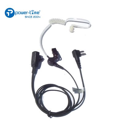 High quality 1 Wire Surveillance headset with Acoustic Tube for walkie talkie