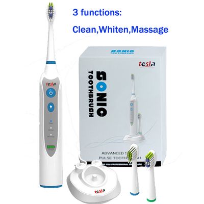 Supply Top Quality Sonic Powerful Adult Electric Toothbrush With 3 Heads