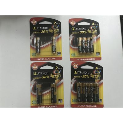 Batería Alcalina para Alarmas 27A 12V TIANQIU Set x 5 und 