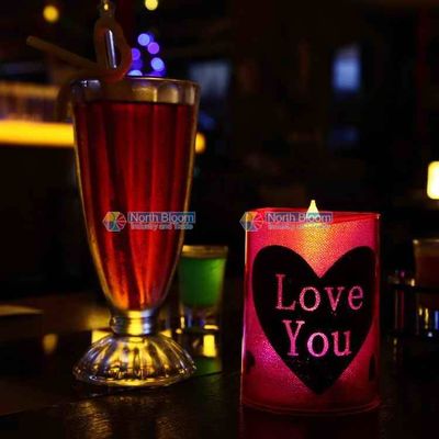 Valentine LED Cup Candles/ LED Candle Light