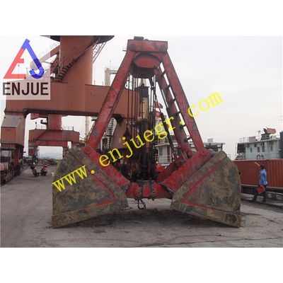 Touch Down Automatic Single Rope Clamshell Grabs for Bulk Cargo
