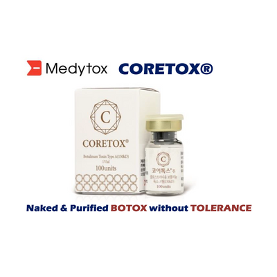Competitive Price Original Coretox 100units/Box Anti-Wrinkle Botulinum Type a Anti-Aging