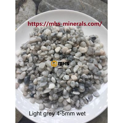 Natural Light Grey Tumbled Pebble Stone small size