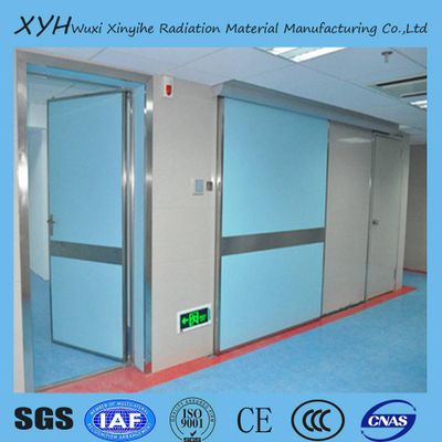 Medical x-ray protection lead door