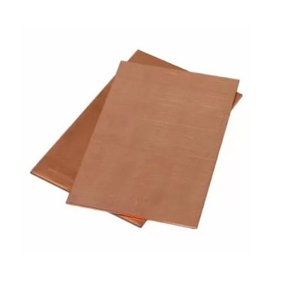 Polished Copper Sheet Plate C11000 C10200 1mm Brass Sheet