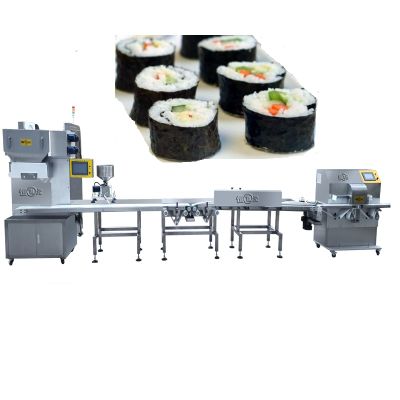 Automatic Sushi Onigiri making machine commercial sushi rice ball production line