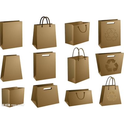 2013 promotional craft paper shopping bag