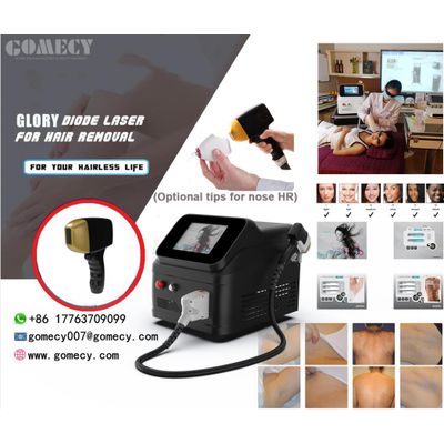 GOMECY Permanent hair removal laser 4k screen 808nm diode laser hair removal Lifetime maintenance ma