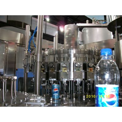 Automatic Carbonated Soft Drinks Cola Plastic Bottle Sparkling Water CSD Beverage Filling Machine