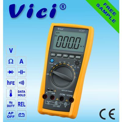 VC97  3 3/4  Portable auto range digital multimeter
