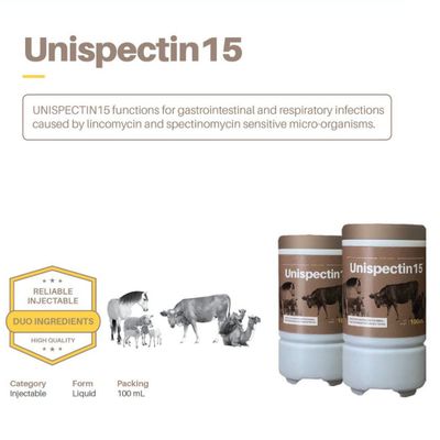 Unipharma.Sdn.Bhd [UNISPECTIN 15] High Quality-Animal Feed Supplement-Best Quality Product