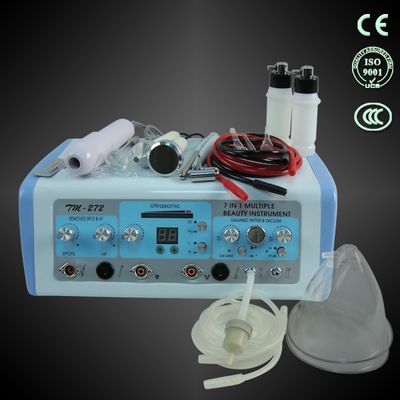 7 in 1 vacuum breast care high frequency ultrasonic beauty facial machine