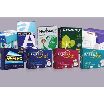 Top Quality Double A4 Papers,Xerox,Paper One,Navigator,Aria Copy Paper 80gsm 75 GSM, 70gms