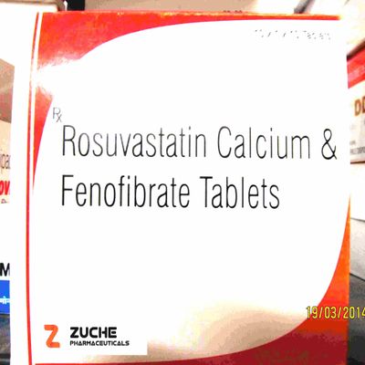 Rosuvastatin Calcium and Fenofibrate Tablets