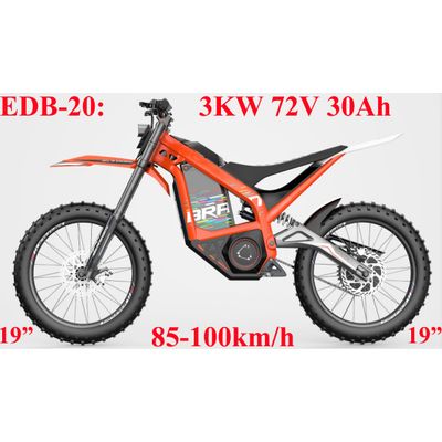 3KW 72V 30Ah motocross dirt bike EDB-20