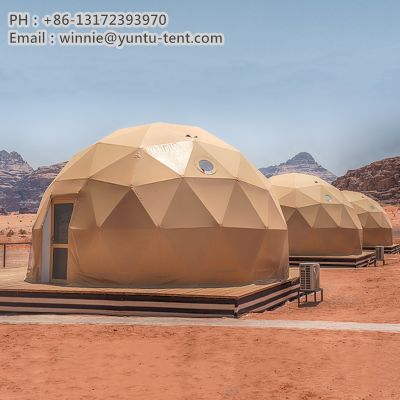 outdoor glamping dome tent igloo resort prefab house PVC waterproof for resort