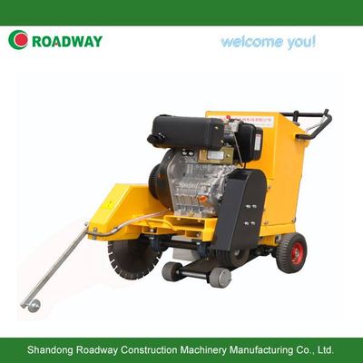 Roadway concrete cutting machine