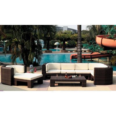 wicker metal furniture,outdoor garden sofa