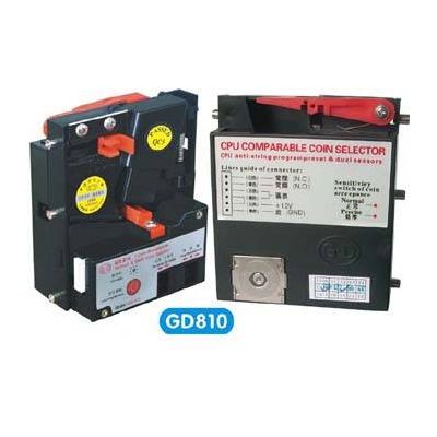 [GD]810YJ multi coin validator mechanism(2 coin acceptance,top insert)