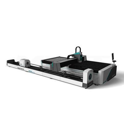 Excellent CNC Fiber Laser Cutting Machine With Rotary MTF3015R  Sheet & Tube Laser Cutting Machine
