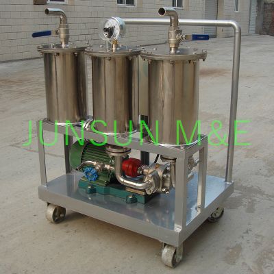 Jl Series Portable Oil Purifier/ Oil Filtering Unit with Three Filter Elements