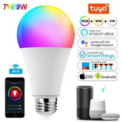 Tuya Smart Life Control 9W E27 Rgbcw LED Music Bulb