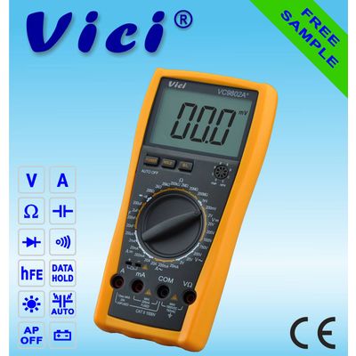 VC9802A+  3 1/2  Portable digital multimeter