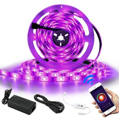Tuya WiFi controller set light with waterproof RGBW colorful light bar 5 meters smart voice seven co