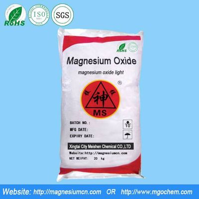 Magnesium oxide for grinding wheel