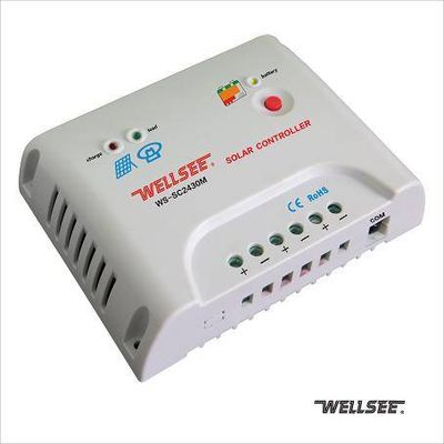 WS-SC2430M 30A WELLSEE remote solar charge controller