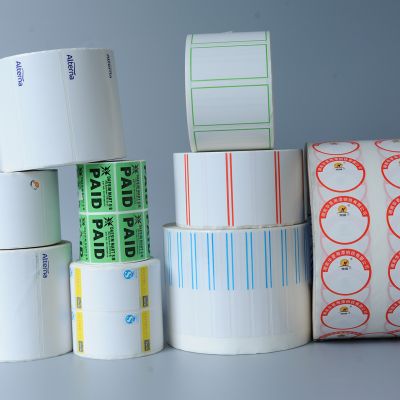 Barcode labels, self-adhesive labels, customized prices, stickers, printing, library barcodes