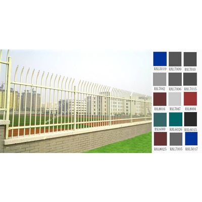 Steel Picket Fencing B - Yantai Baisheng Construction Material ...