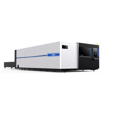 3015 Full Enclosed Metal Cnc Laser Cutting Machine 3000W With Exchange Platform For Iron Steel