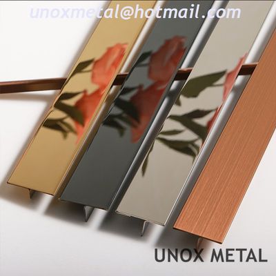 Floor Tile Metal Trim Stainless Steel Profile Tile Edging & Trim
