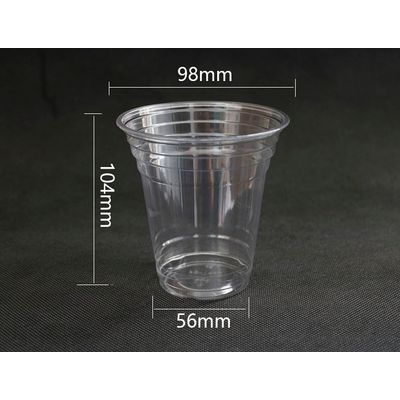 24oz Disposable Pet Clear Plastic Smoothie Cups with Sip Through Lids –  EcoQuality Store
