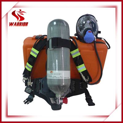 Portable self-rescue air breathing apparatus