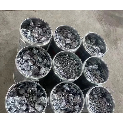 99.49% Metallic gray irregular chrome metal block lumps chrome ingots for metallurgy steelmaking, ca