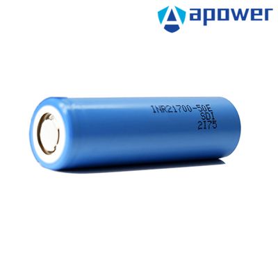 Inr21700 Cell 50e Rechargeable 3.7V 5000mAh Battery for E-Bike Power Tools