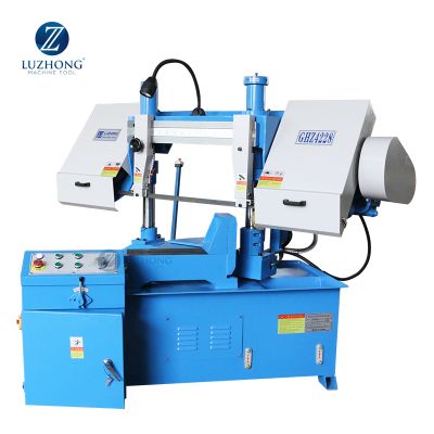 GHZ4228 electric industry aluminium cutting band sawing machine