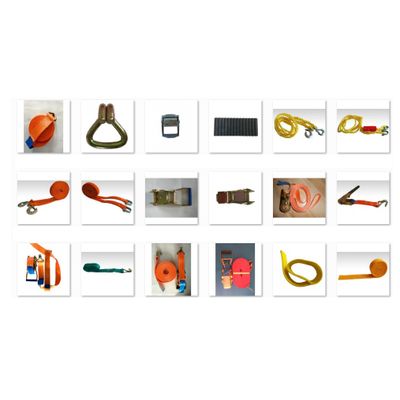 Towing lines, transport belts, car accessories
