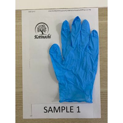 Nitrile Gloves Disposable Latex-free Blue/White Medical Surgical Nitrile Made in Vietnam