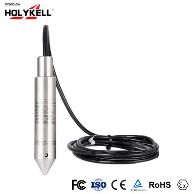 HOLYKELL HPT604 RS485 Submersible Fuel Tank Level Sensor for Oil Level Measurement